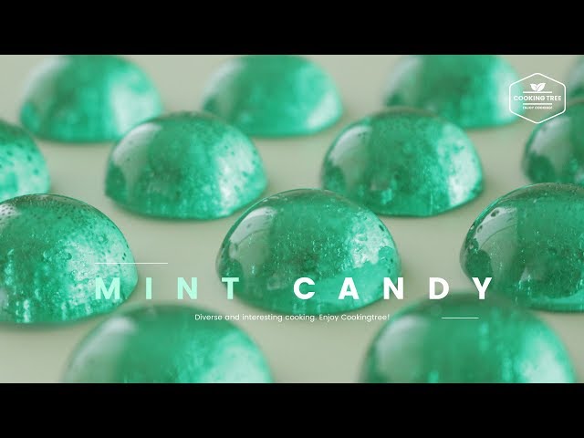 ✧영롱함에 물들다✧ 민트 사탕(하드 캔디) 만들기 : Mint Hard Candy Recipe - Cooking tree 쿠킹트리