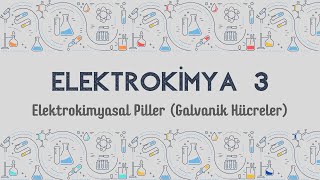 Elektrokimya 3. Bölüm (Elektrokimyasal piller) | AYT 2020