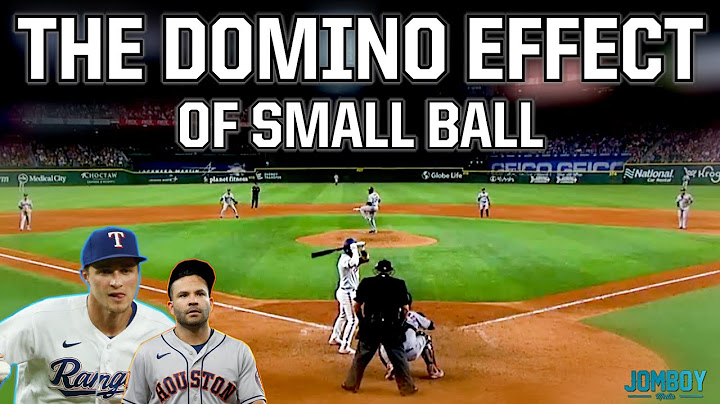 The Domino Effect of Baseball, a breakdown