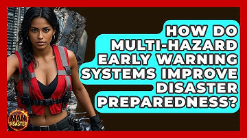 How Do Multi-hazard Early Warning Systems Improve Disaster Preparedness? - Man vs. Disaster