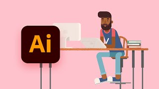 How to Draw a Flat Designer Character in Adobe Illustrator screenshot 1