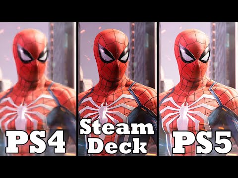 Spider-Man Remastered Steam Deck Technical Review vs. PS4, PS5 and RTX 3080