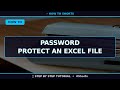 🔥 Password Protect an Excel File (2025) | 60 Sec Guide #Shorts