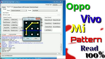 Oppo ,Vivo, Mi , mobile Pattern Read 100% UMT Tool