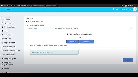 How to host a website using 99LMS #99lms #cybersquare #websitehosting #lms