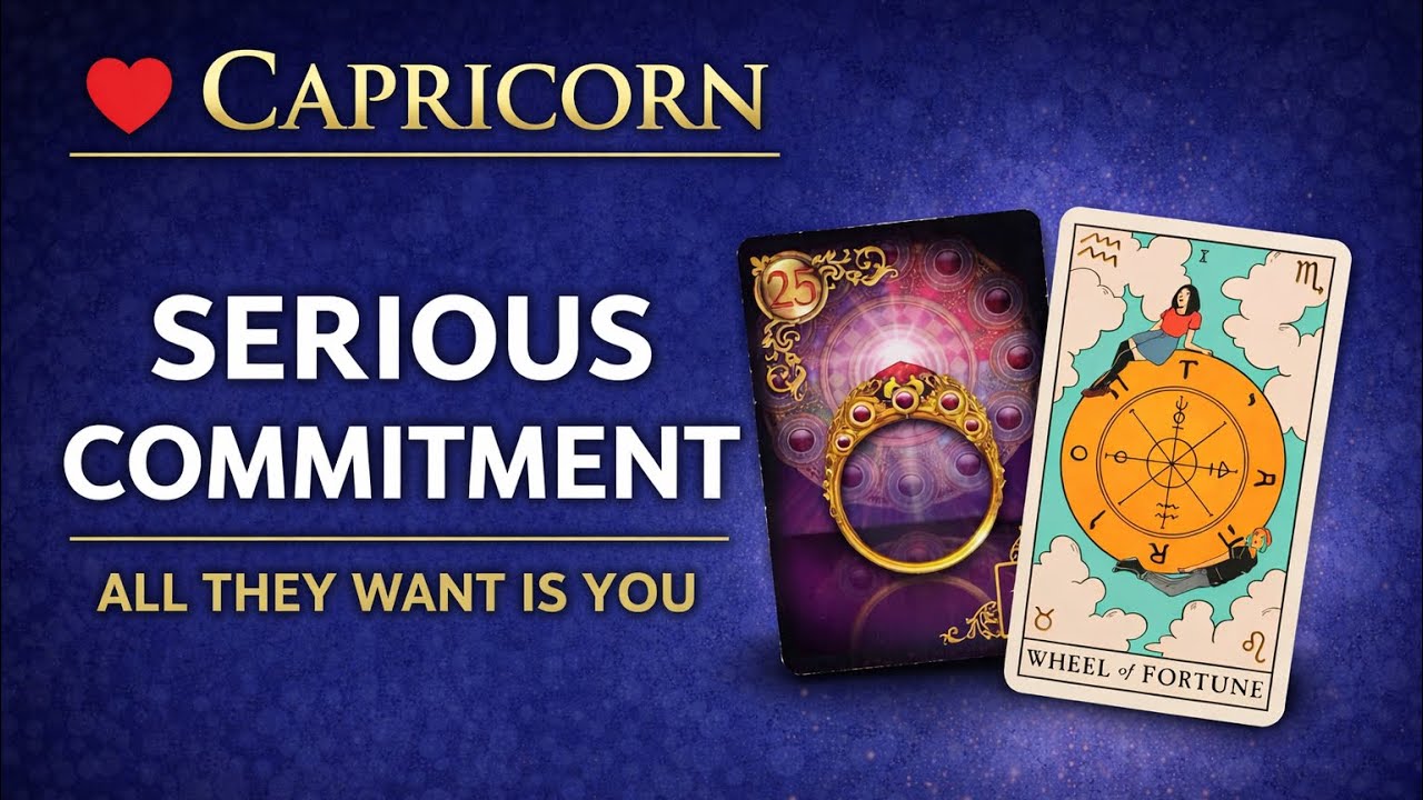 ❤️CAPRICORN-A Serious Commitment Is Being Chosen |Tarot Love Reading