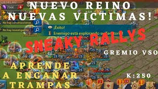 Sneaky Rallys! | Aprende a quemar Rallys Traps online | Nuevo Reino con VSO - Lords Mobile