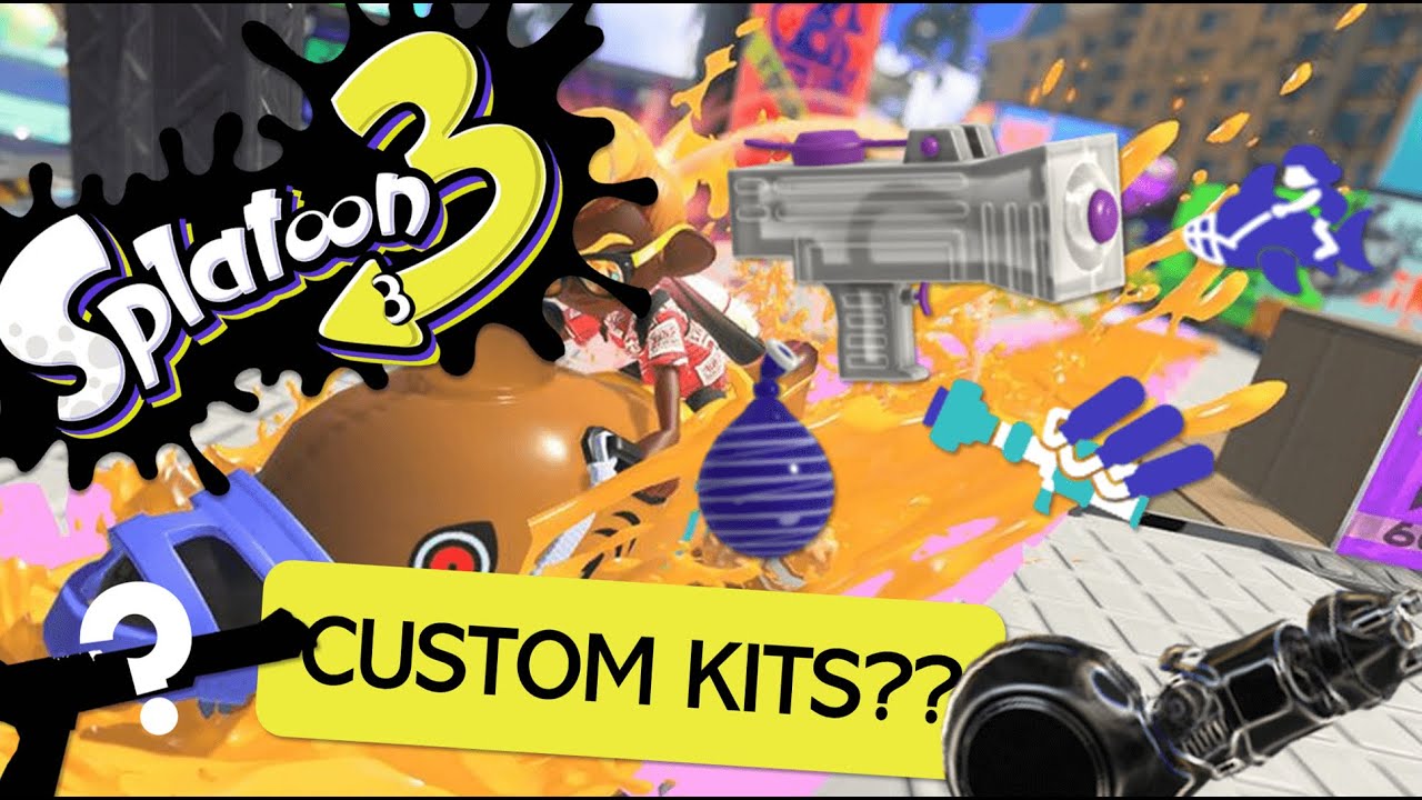 Splatoon Custom Kits THE END of competitive play perZo YouTube