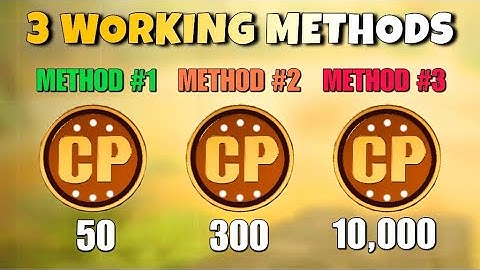 HOW TO GET FREE CP IN CODM 3 WORKING METHODS IN COD MOBILE 2025 SEASON 4 GET FREE LEGENDARY GUNS