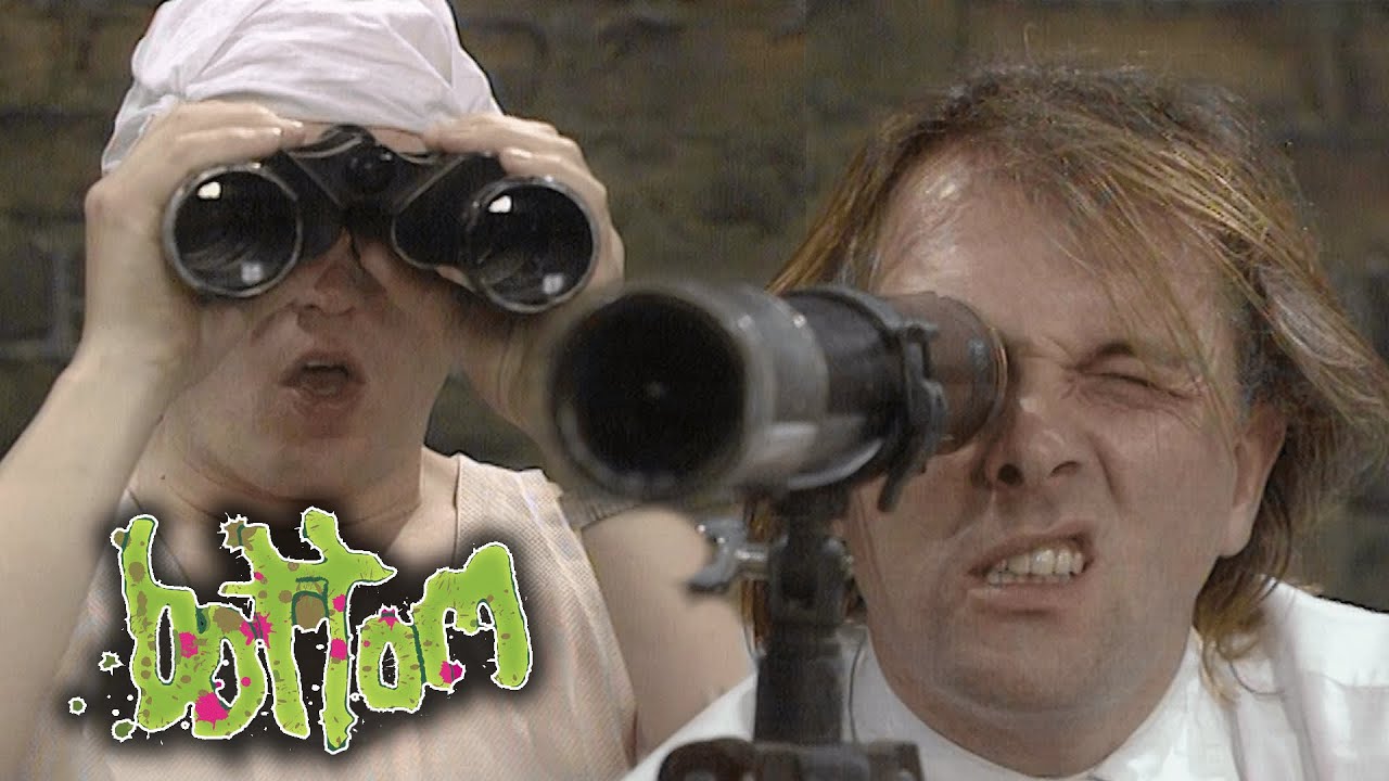 Bottom Rik Ade The Rain Dance | Rik Mayall & Ade Edmondson | Bottom | BBC Comedy ...