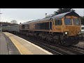 Class 66 | 66741 'Swanage Railway' | GBRf | Lewes | Tones | Friday 8th April 2022