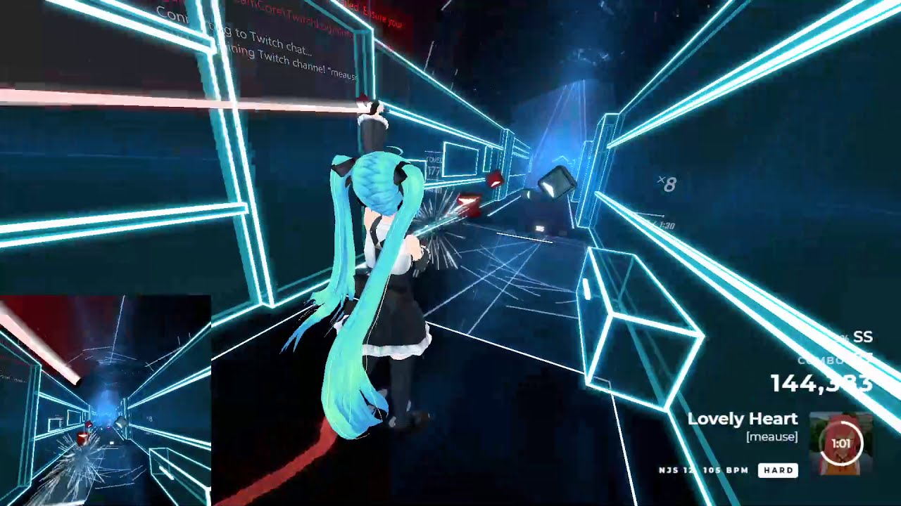 【Beat Saber】 Lovely Heart Theme Song