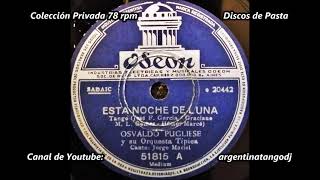 OSVALDO PUGLIESE & JORGE MACIEL - ESTA NOCHE DE LUNA - TANGO