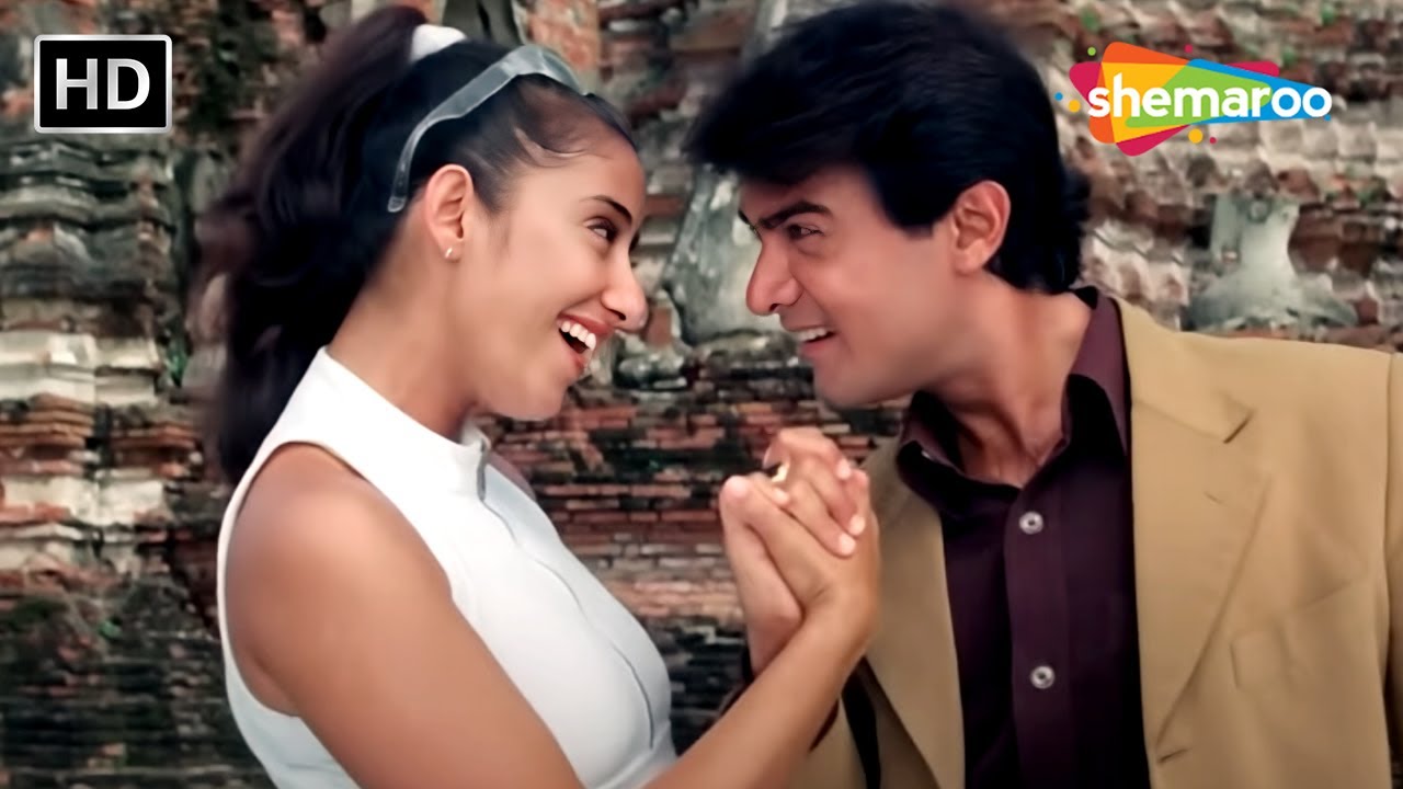 Mera Mann Kyon Tumhe Chahe | Aamir Khan | Manisha Koraila Hits | Mann(1999) | Udit Alka Love Songs