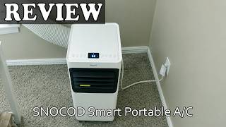 SNOCOD Smart Portable Air Conditioners Review - Installation & Review