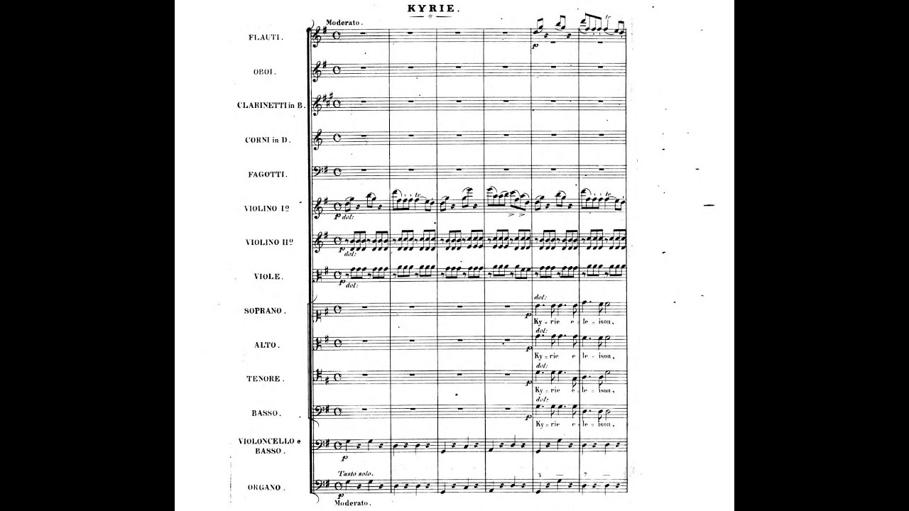 MISSA SANCTA No.2 (Op.76) by C.M von Weber {Audio + Full score}