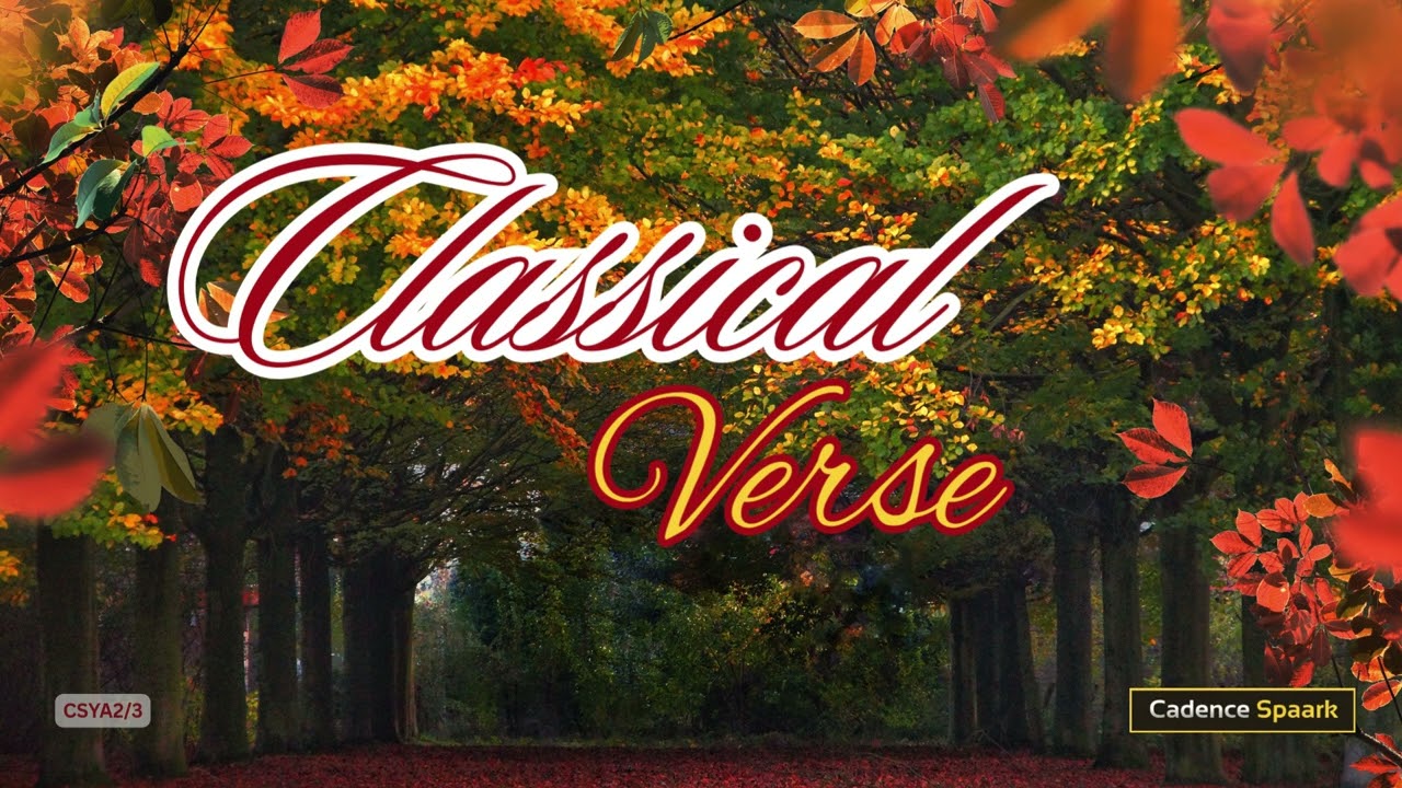Classical verse!! 🎶 🎵 