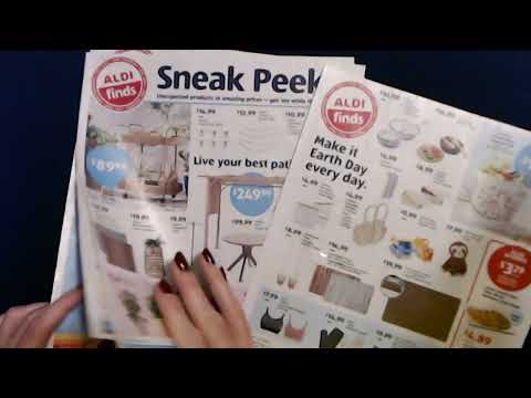 ASMR | Sales Circulars Show & Tell 4-11-2023 (Soft Spoken)