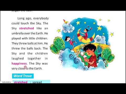 Class 4 English Why Is The Sky So High Lesson 1 Youtube