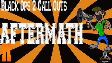 Aftermath Black Ops 2 - Call Outs