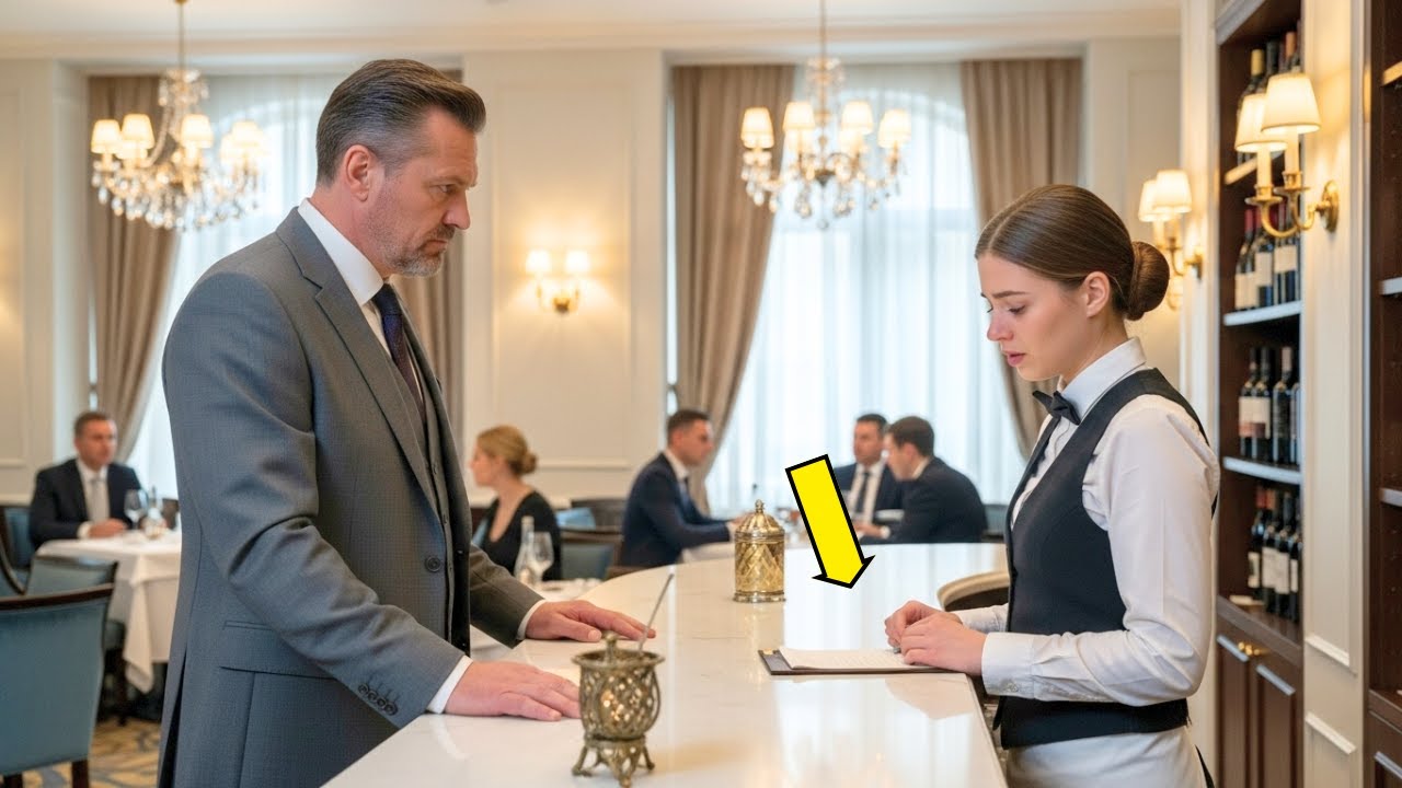 Dyrektor generalny pod przykrywką wchodzi do swojej restauracji i zastaje kelnerkę zalaną łzami. To,