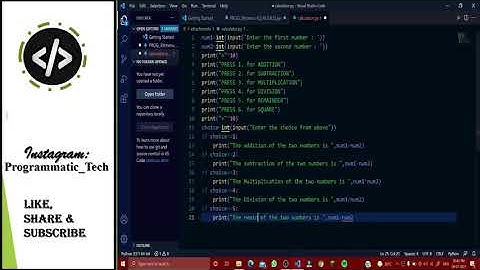 Python program to make simple calculator || Python basics||#python #coding