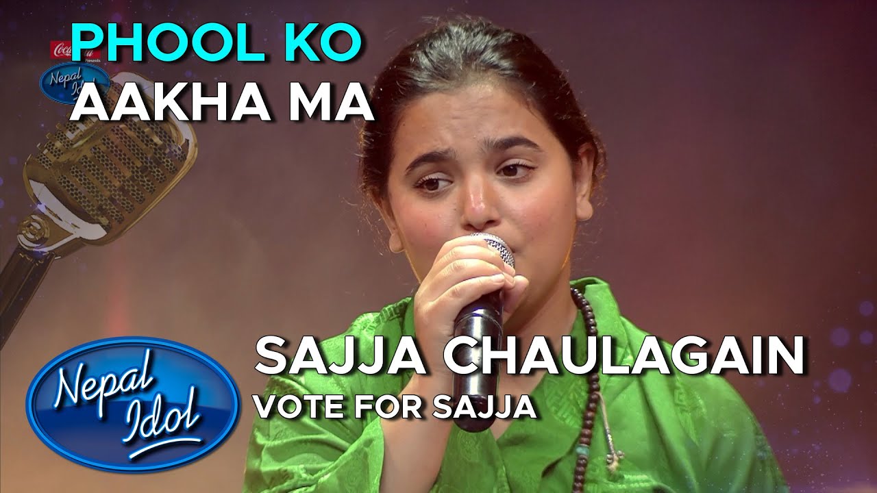 Phool ko Aakha Ma   Ani Choying Dolma  Vote For Sajja Chaulagain  Nepal Idol Season 3  AP1HD