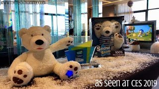 CES 2019: Snow Shine Interactive Teddy Bear Teaches Potty Training
