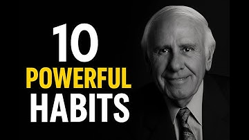 10 Daily Habits to Boost Your Productivity FAST | Jim Rohn Motivation