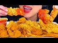 ASMR FRIED CHICKEN &amp; FRIED SHRIMP POPEYES MUKBANG (EATING SOUNDS) ASMR Phan