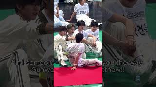 BRO IS DOWN BAD!!😭🙏 #matthew#gunwook#mattparkz#fyp#foryou#zb1