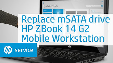 Replace the mSATA drive | HP ZBook 14 G2 Mobile Workstation | HP Support