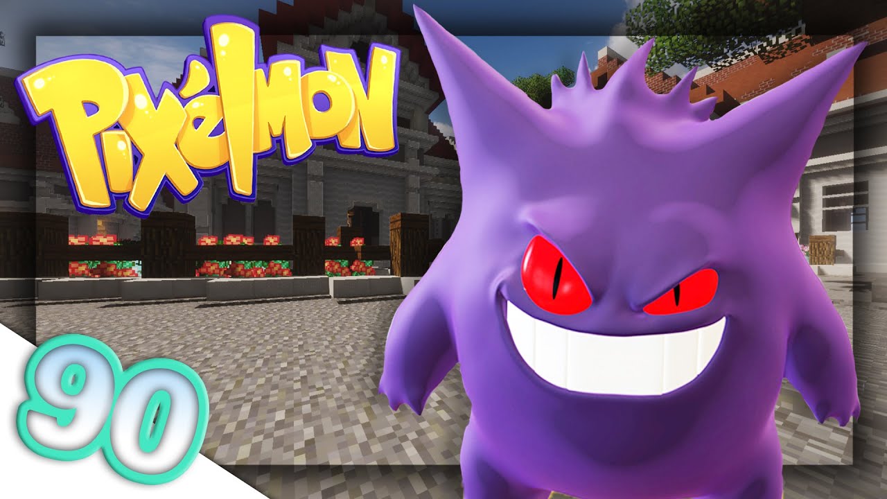 Minecraft: MEGA GENGAR SHINY! - PIXELMON Ep.14 ‹ PAULINHU › 