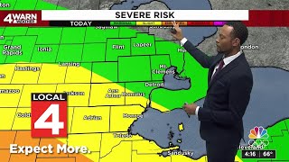 Metro Detroit weather forecast May 7, 2024  -- 4 p.m. Update
