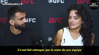La dernière interview de Benoit Saint-Denis avant son KO contre Poirier (traduction française)