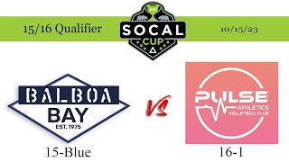 Balboa 15 Blue vs Pulse 16-1 (SoCal Cup League 15/16 10/15/23)