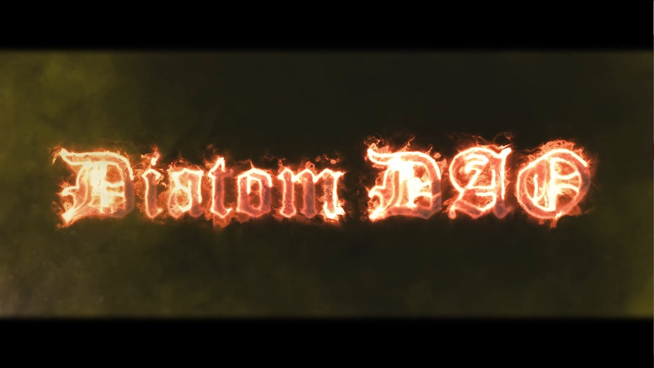 Diatom DAO Cinematic Logo Promo