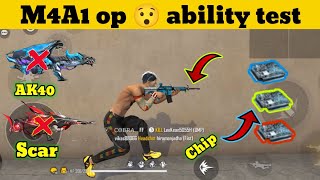 M4A1 Gun Full Ability Test With Chip In Free Fire-Para Samsunga2A4A7A9J2J4J7J9S2S3S7S9A10