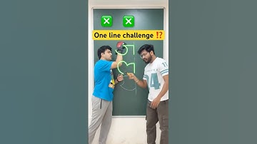 One Line Draws the entire shape, and the lines cannot overlap!Is there an answer to this question?1