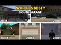 GTA 5 : WHICH IS BEST SAFE HOUSE GARAGE IN EVERY GTA?