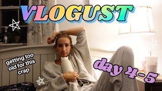 VLOGUST DAY 4 & 5- PLANT SHOPPING & DAY DRINKING!