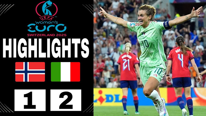 Gol di Cristiana Girelli | Norvegia vs Italia 1-2 | Highlights | Euro femminile 2025
