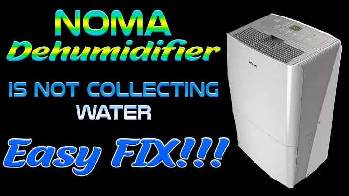 Noma Dehumidifier Not Collecting Water l Solved!