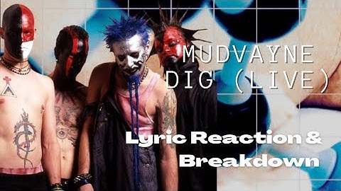 MUDVAYNE - DIG (LIVE) Lyric Reaction