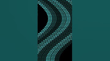 Animated WAVE letters | Ep.19 Processing art tutorial #coding #tutorials #lines