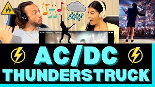 First Time Hearing AC/DC  Thunderstruck Reaction  THIS IS THUNDER, LIGHTENING & TORRENTIAL RAIN!