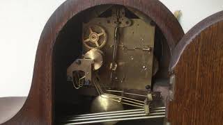 Junghans 1925 Westminster Chiming Clock, fully serviced, re-bushed, all new springs