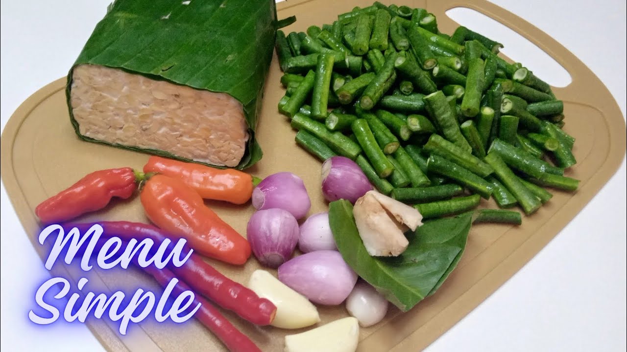 SATSET GA PAKE RIBET ! Resep Tumis KACANG PANJANG TEMPE 