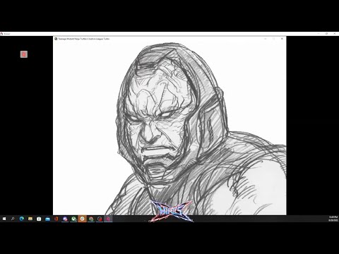TMNT x Justice League Turbo FT5 Aya Senpai Batman vs Psychoblue Darkseid