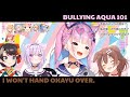 【Hololive】How to bully Aqua 101【Aqua/Okayu/Subaru/Korone】